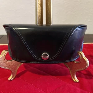 Custodia per occhiali da sole Salvatore Ferragamo Soft Shell nera - Foto 1 di 5