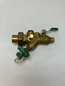 Nexus UltraY UY Messing Kombination 1/2" Y Sieb 1/2" Schweiß x 1/2" NPT (F) - Bild 1 von 11