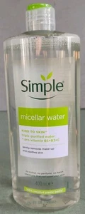 Simple Micellar Cleansing Water 400ml Exp 01/2028 - Picture 1 of 3
