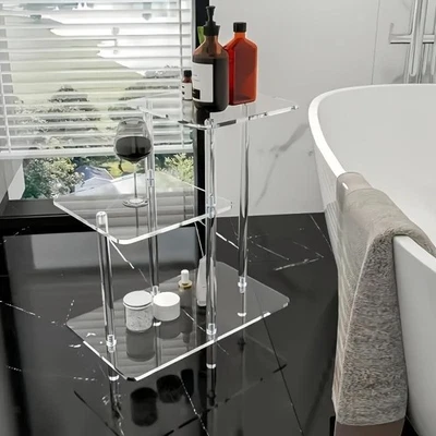 Acrylic Side Table End Table 3 Tiers - Image 1 of 4