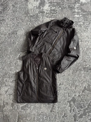 Mercedes-Benz Men's 2-in-1 Cabrio Blouson Jacket Brown Men's Size L biker racing - Image 1 of 4