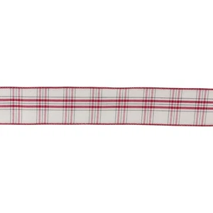 Melrose Plaid Cotton Ribbon (Set of 2) - Picture 1 of 2