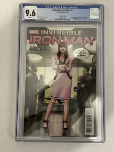 Invincible Iron Man #7 CGC 9.6 Women of Power Variant 1st App Riri Williams 2016 - Picture 1 of 2