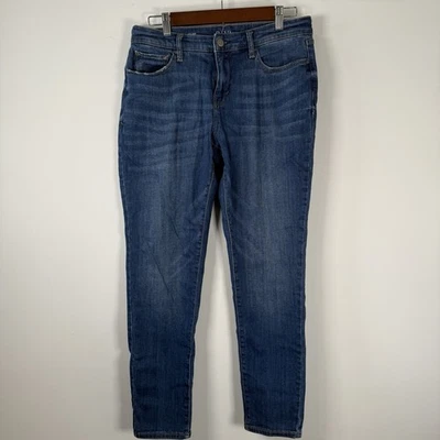 A.n.a. Women’s Denim Jeans Mid-Rise Skinny Medium Wash Size 12 - Image 1 of 4