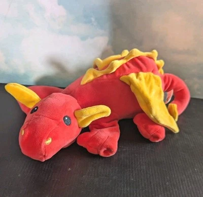 Peluche Manhattan Toy Company Rufus Red Dragon 13" amarillo lovey Foto 1 de 4