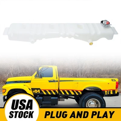 Tanque de desbordamiento de refrigerante para Ford F600 F700 F800 1980-1998 F6HZ-8A080-B Foto 1 de 4