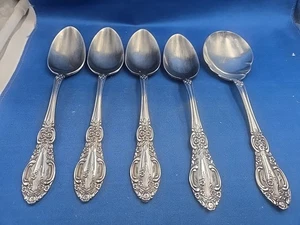 Lot of 5 SPRINGTIME Japan Stainless Serving Pieces 8 3/4" - Picture 1 of 5