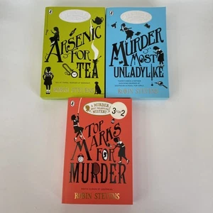 Murder Most Unladylike Mystery Robin Stevens Paperback Book Bundle x 3 - Picture 1 of 11