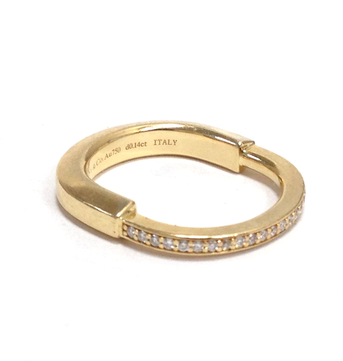 Tiffany & Co. Diamond Yellow Gold Fine Rings Size 7 for sale | eBay