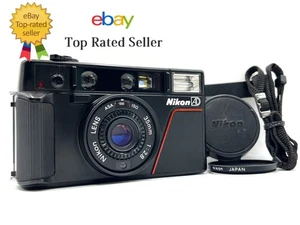 *Near MINT* ISO 1000 Nikon L35 AD Pikaichi Point & Shoot Film Camera From JAPAN - Picture 1 of 16