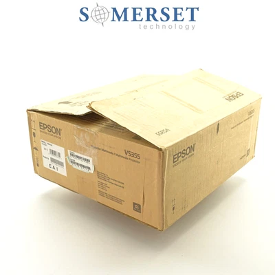 VS355 H840A Epson WXGA 1280x800 3LCD Widescreen Portable Filmstrip Projector - Image 1 of 4