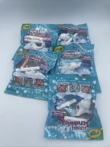 Crayola Scribble Scrubbie Ocean Pets 3 Delfine 2 Wale Neu Pack Set - Bild 1 von 3