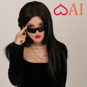 Realistic Silicone Female Face Mask Crossdresser Head Mask For women For Cosplay - Picture 1 of 28