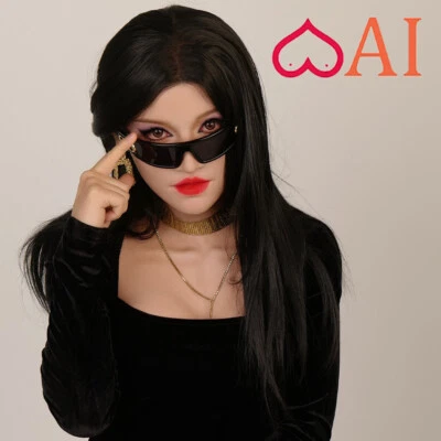 Realistic Silicone Female Face Mask Crossdresser Head Mask For women For Cosplay - Image 1 of 4