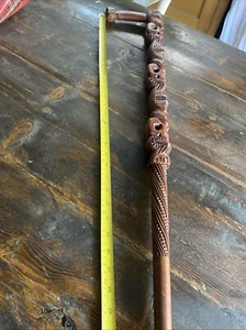 🇳🇿Māori: Handgeschnitzt-Kunst&Handwerk-Neu-Z.indigen.Bitte SEHEN SIE Beschreibung.Hinweise Re Post - Bild 1 von 24