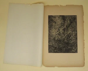 La Bible de Pierre-Paul Rubens CHUTE DES REPROUVES engraving by R. Van Orley - Bild 1 von 4
