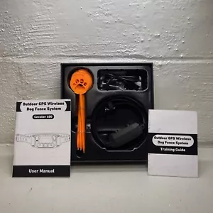Pupkids GPS Cavalier 400 Outdoor Wireless Fence Dog Black - Open Box - Picture 1 of 4