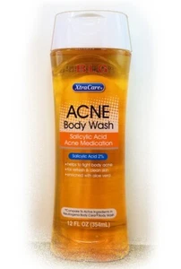 XtraCare Akne Duschgel mit Aloe Vera Akne Behandlung Heilung Haut Medikamente 1er Pack - Bild 1 von 2