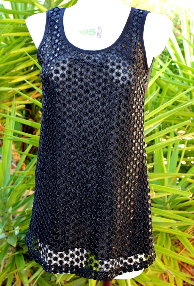 NEUF @@ SUPERBE TUNIQUE STRASS T SHIRT LONG + JANIRA Gina +  M - Immagine 1 di 1