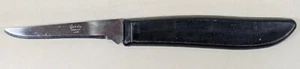 Quikut Paring Knife Stainless 6.25" (Blade 2.5") Black Handle USA Used Vintage - Picture 1 of 5