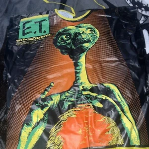 Vintage Halloween 1982 Ben Cooper E.T. Costume Extra Terrestrial - Size L - Picture 1 of 10