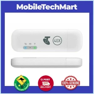 Telstra 4GX USB Modem Stick◉Wi-Fi Dongle◉Huawei E8372H-320◉150Mbps◉Cheap◉White◉ - Picture 1 of 3