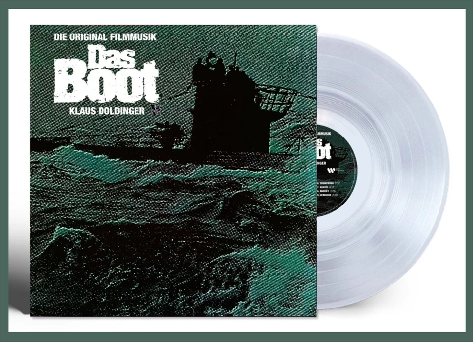 Original Soundtrack "das boot" clear-coloured Vinyl LP NEU 2023 Klaus Doldinger - Bild 1 von 1