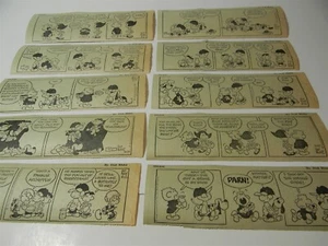 Vintage Aug 1971 Tiger By Bud Blake Newspaper Comic Strip Lot of 10 1970s 5B - Picture 1 of 8