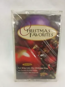HOLIDAY FAVORITES FEATURING NAT KING COLE ON CASSETTE - Picture 1 of 3