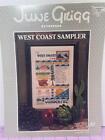 June Grigg Designs - Counted Cross Stitch Leaflet - West Coast Sampler Lflt 25