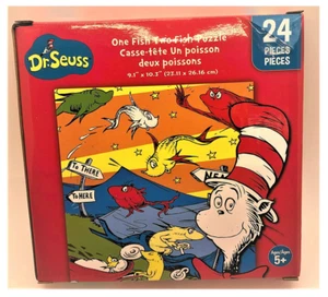 Dr. Seuss Ein Fisch zwei Fische Puzzle - 24 Stück - Bild 1 von 2