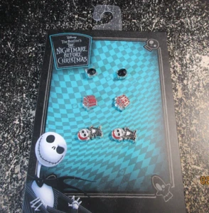 Disney's The Nightmare Before Christmas Jack Skeleton Earring Trio Earring Set - Picture 1 of 3