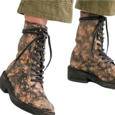 Free People Floral Boots Size 6.5 - Image 1 of 4