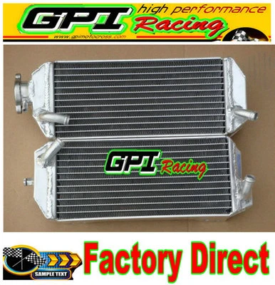 PARA SUZUKI DRZ400E 2000-2004 Y K1 radiador aluminio 01 02 03 04 2001 2002 2003 Foto 1 de 4