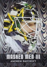 2010-11 Between The Pipes Masked Men III Silver #2 Andrew Raycroft