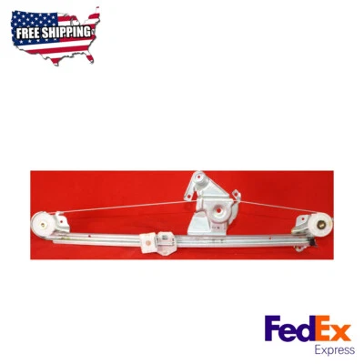 Regulador de ventana delantero lado pasajero trasero compatible con 96-03 Mercedes Benz E320 E430 Foto 1 de 4