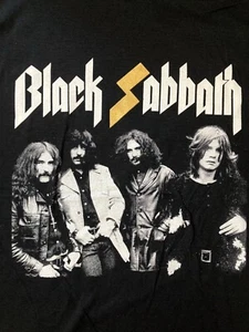 BLACK SABBATH Original Band XLARGE XL 2-Sided T-Shirt 100% Cotton GILDAN - Picture 1 of 6