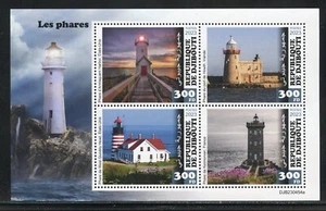 DJIBOUTI 2023 LIGHTHOUSES SHEET MINT NH - Picture 1 of 1