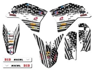 2009-2015 SX 50 MERICA Grey Senge Graphics Kit Compatible with KTM - Picture 1 of 10