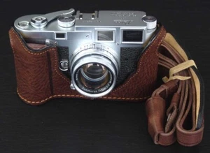 LUIGI PREMIUM CASE,+GRIP for LEICA M2-M3-M3old-BOTH MODELS !-M4-M6-M7-MP-M-A,UPS - Picture 1 of 5