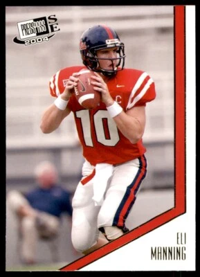 2004 Press Pass SE First Down Gold Eli Manning RC Ole Miss Rebels #40 Parallel - Image 1 of 2