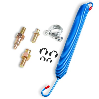 Peterbilt 379 Hood Spring, Cable and Stud bolts w/ Retaining Rings - Image 1 of 4