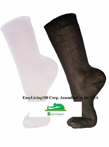Paquete de 10 calcetines desechables unisex | viajes, negocios, hospital | hechos en EE. UU. - Imagen 1 de 2