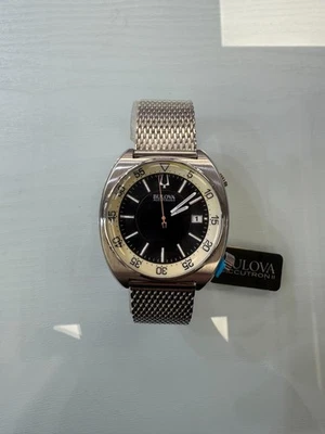 NEW BULOVA ACCUTRON 2 SNORKEL ORANGE HAND 96B208 43MM QUARTZ MOVEMENT - Image 1 of 3