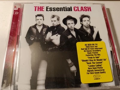 THE CLASH 2 CD BEST OF ESSENTIAL CLASH 40 TRACKS - Image 1 of 2