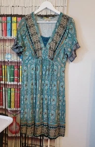 EUC One World Boho Hippie Midi Sommerkleid XL - Bild 1 von 4