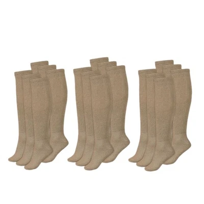 Venta al por mayor lotes a granel para hombres diabéticos sobre la pantorrilla calcetines hasta la rodilla 10-13 13-16 Foto 1 de 3