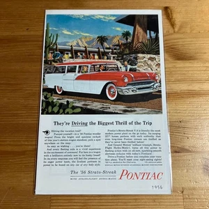 Pontiac Oldtimer Werbung 1956 - Bild 1 von 6