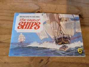 Brooke Bond Vintage The Saga Of Ships Picture Book And Spare Cigarette Cards - Picture 1 of 10
