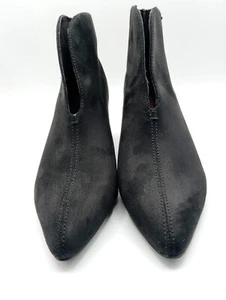 Elegante schwarze Damenstiefeletten mit Absatz von Tom Tailor Denim Gr.42 - Bild 1 von 10
